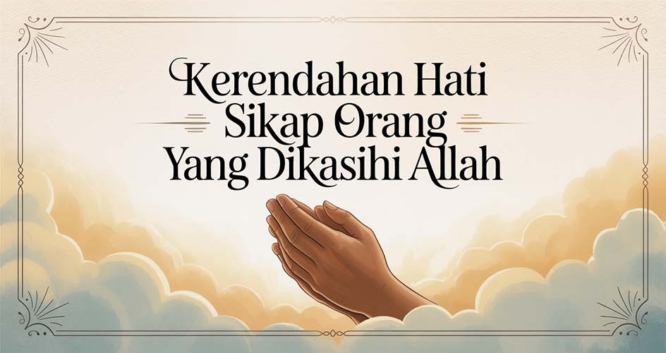 Kerendahan Hati Sikap Orang Yang Dikasihi Allah